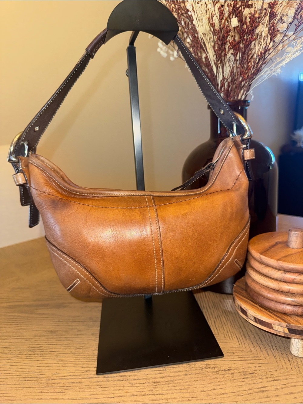 Coach Soho Mini Hobo - Brown